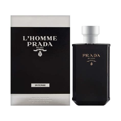 prada l homme intense eau de parfum 3.4 fl oz|Prada l'homme intense 150ml.